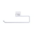 thumbnail image 2 of TOPRenddon Wall-Mounted Kitchen Paper Towel Holder with Cling Film Hook – No-Drill Adhesive Shelf for Space-Saving Counter Organization (White), 2 of 6