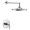 Chrome, variant on Moen Uts32002 Arris Single Function Pressure Balanced Valve Trim Only - Chrome