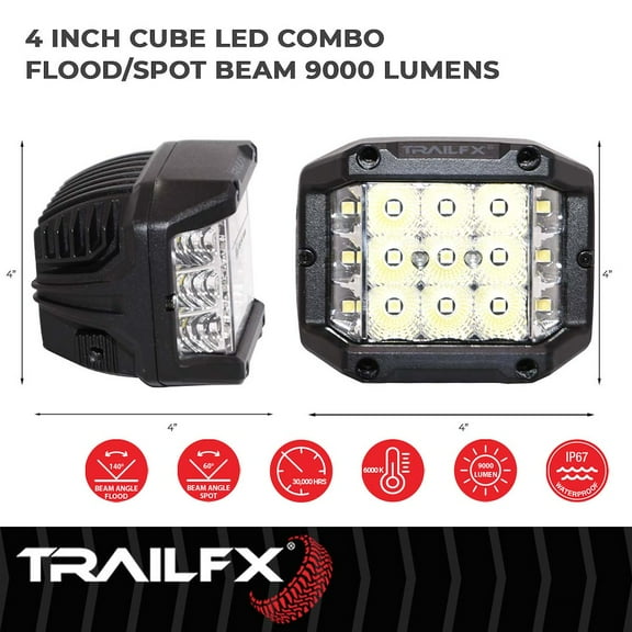 TrailFX PODSIDEFPR TFX LED Lights LED LIGHTS