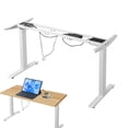 thumbnail image 4 of Electric Desk Legs | Electric Standing Desk Frame | Electric Stand Up Desk Frame, DIY Workstation, Frame Only, Double Motor Ergonomic Standing Height Adjustable Base, 4 of 9