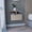 Gray, variant on Light Gray Nightstand with Shelves / By Bedside / Keep Items in Order