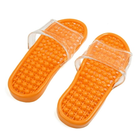 1 Pair Size M Foot Care Massage Shower Bathroom Sandal Shoes Slippers ...