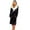 A1-Black, variant on Audhol Women's Woolen Nightgown Clearance Deals, Women's Underwear Clearance Sale, Women Winter Plush Lengthened Shawl Bathrobe Home Clothes Long Sleeve Robe Coat Black 5XL