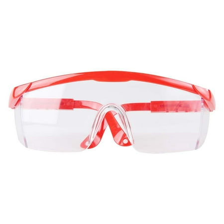 

Eye Protection Goggles Dust-Proof Anti-Powder Glasses Spectacles For Work (Red)