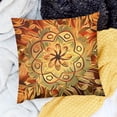 thumbnail image 2 of BANET  Pillow Sham, Sun Pattern with Ombre Effect Mandala Culture Print, Decorative Standard King Size Printed Pillowcase White, 2 of 5