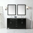 thumbnail image 4 of Ove Decors Tahoe 60 in W x 21 in D Dark Espresso Bathroom Vanity with Engineered Marble Countertop and Framed Wall Mirrors, 4 of 17