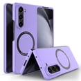 thumbnail image 1 of [PST] Samsung Galaxy Z Fold 5 Case, Hybrid TPU Back Cover with Magnetic Wireless Charging (MagSafe Compatible), 1 of 5