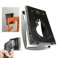 thumbnail image 4 of Electrical Wall Box Cutter Oscillating Multi Tool Saw Blade for Single Gang Outlet Box Metal Wood Oscillating Multitool for Home Repairing, 4 of 10
