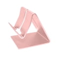 thumbnail image 1 of Soporte para teléfono Soporte de escritorio para tableta de metal Soporte antideslizante Soporte universal para teléfono móvil Soporte de mesa, Rosa roja Yuarrent EL001420-04, 1 of 2