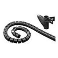 thumbnail image 1 of TECHly Fixible Cable Cover 2---5m 25mm Diameter--- Black, 1 of 1