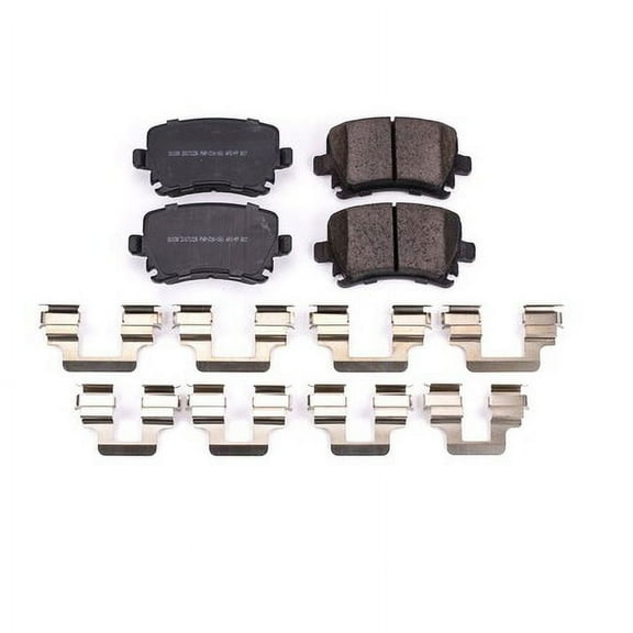 PowerStop 17-1108 Disc Brake Pad Set Audi, Volkswagen Disc Brake Pad Set - Rear