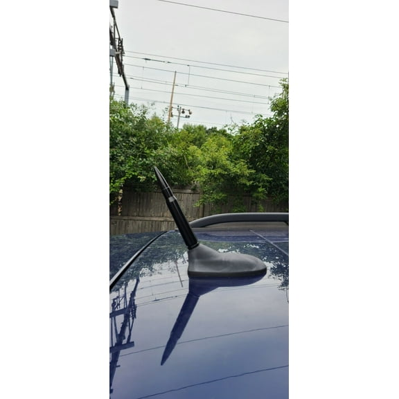 Bullet Style 0.5 Cal Black Antenna Mast for JEEP RENEGADE 2015-2024 Brand New