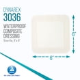 thumbnail image 3 of (6 pack) DynaGuard Waterproof Composite Dressing 6x6 1 Pack of 10 Dressing, 3 of 8