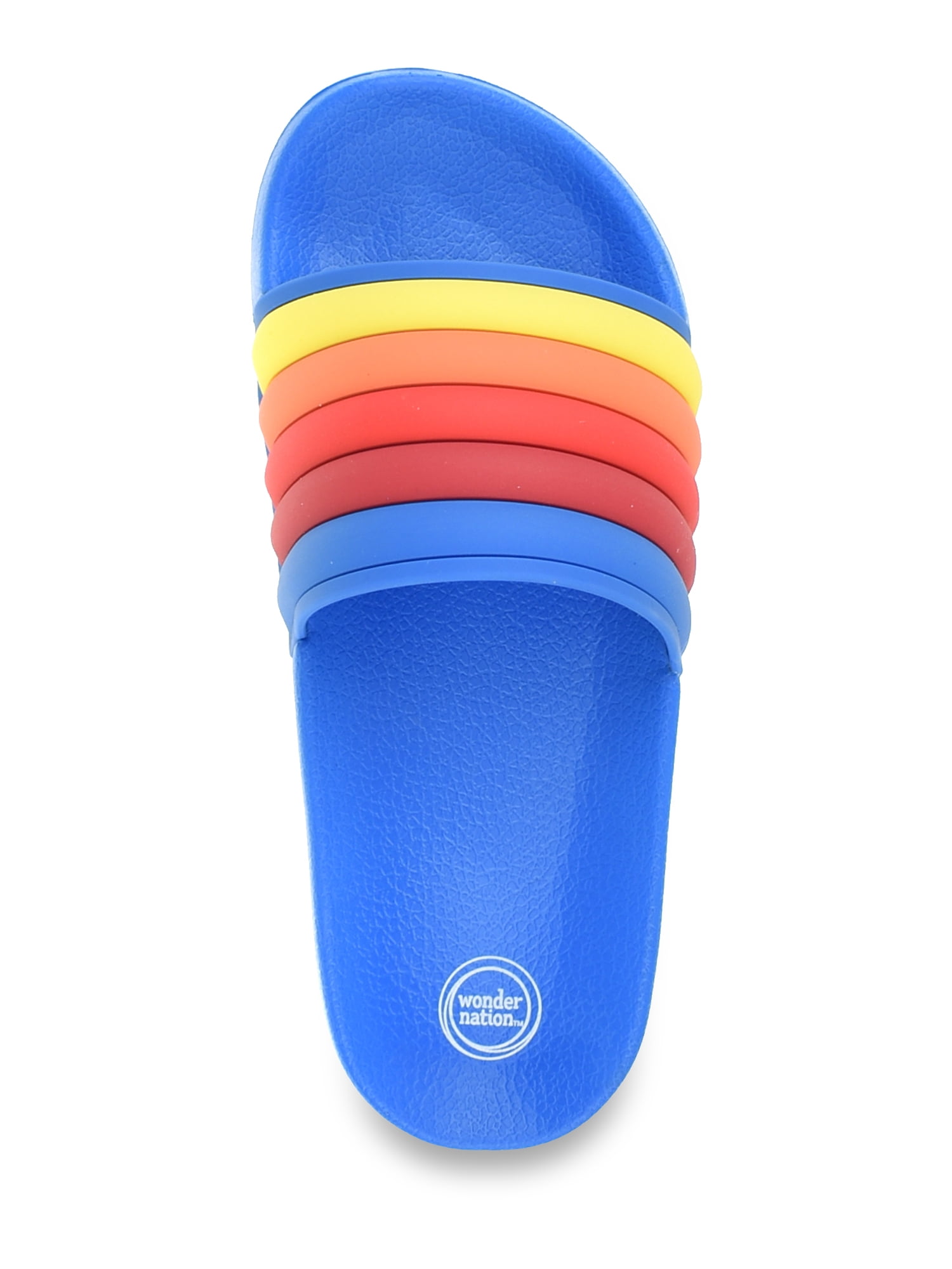 Wonder Nation Boys Retro Beach Slides