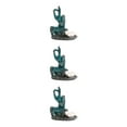 thumbnail image 3 of Transemion 1/2/3 Self-Care Routine Home Ceramic Backflow Incense Cone Holder Burner Lines Are Simple Ceramics Green Bergamot Lotus 3PCS, 3 of 6