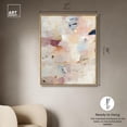 thumbnail image 4 of Whispering Walls I Canvas Print Neutral Boho Art by Art Remedy, Gold Frame, 36 x 45, 4 of 6