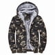 thumbnail image 1 of Chaqueta con capucha ligera y camuflaje de forro polar con cremallera para hombre y mujer., 1 of 5
