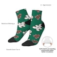 thumbnail image 6 of Pofeuu Gingerbread Snowman Cookies Print 30cm Socks, Adult Running Hiking Socks for Youth and Adult, 6 of 7