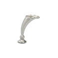 thumbnail image 3 of Richelieu Bp40730195 4-1/2" Tall Metal Furniture Leg - Nickel, 3 of 3