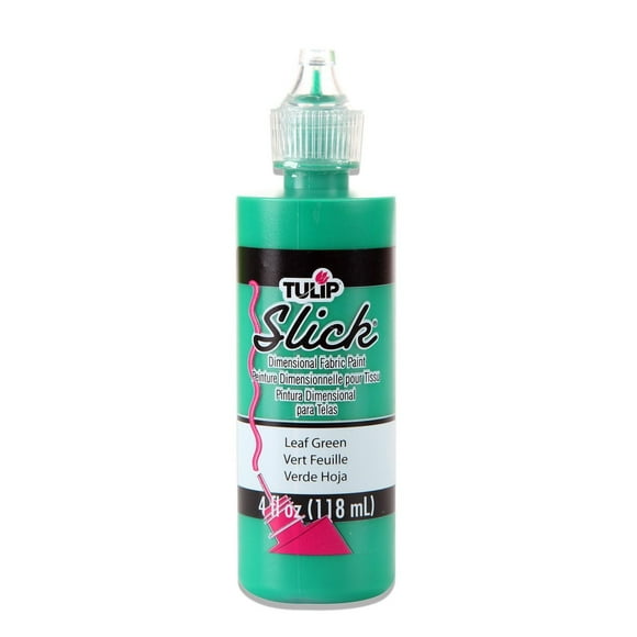Tulip Dimensional Fabric Paint 4 fl oz Leaf Green, Dimensional fabric paint