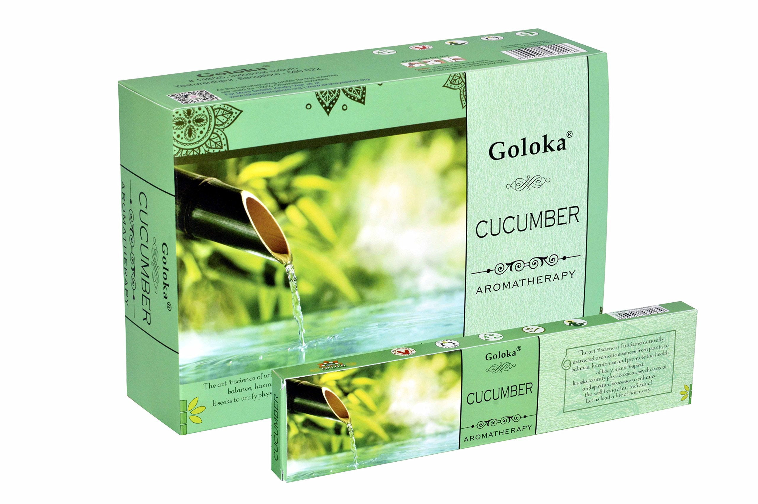 6 boxes of 15 gms Goloka Astagandha Organika collection incense sticks Total 9 