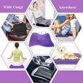 thumbnail image 5 of Large Gel Seat Cushion for Long Sitting, Soft Breathable Design, Pressure Relief Cushion for Office Chair, Wheelchair & Car, 5 of 5