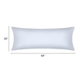 thumbnail image 4 of REGALWOVEN 1 Pcs Satin Pillow Cases for Hair and Skin Breathable, Cooling Pillow Covers Light Gray King, 4 of 7