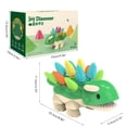 thumbnail image 2 of Juguete educativo, juguetes de entrenamiento de concentración para niños, juguetes de entrenamiento de concentración para niños, juguete de rompecabezas con picadura de dinosaurio, máxima confiabilidad, 2 of 8