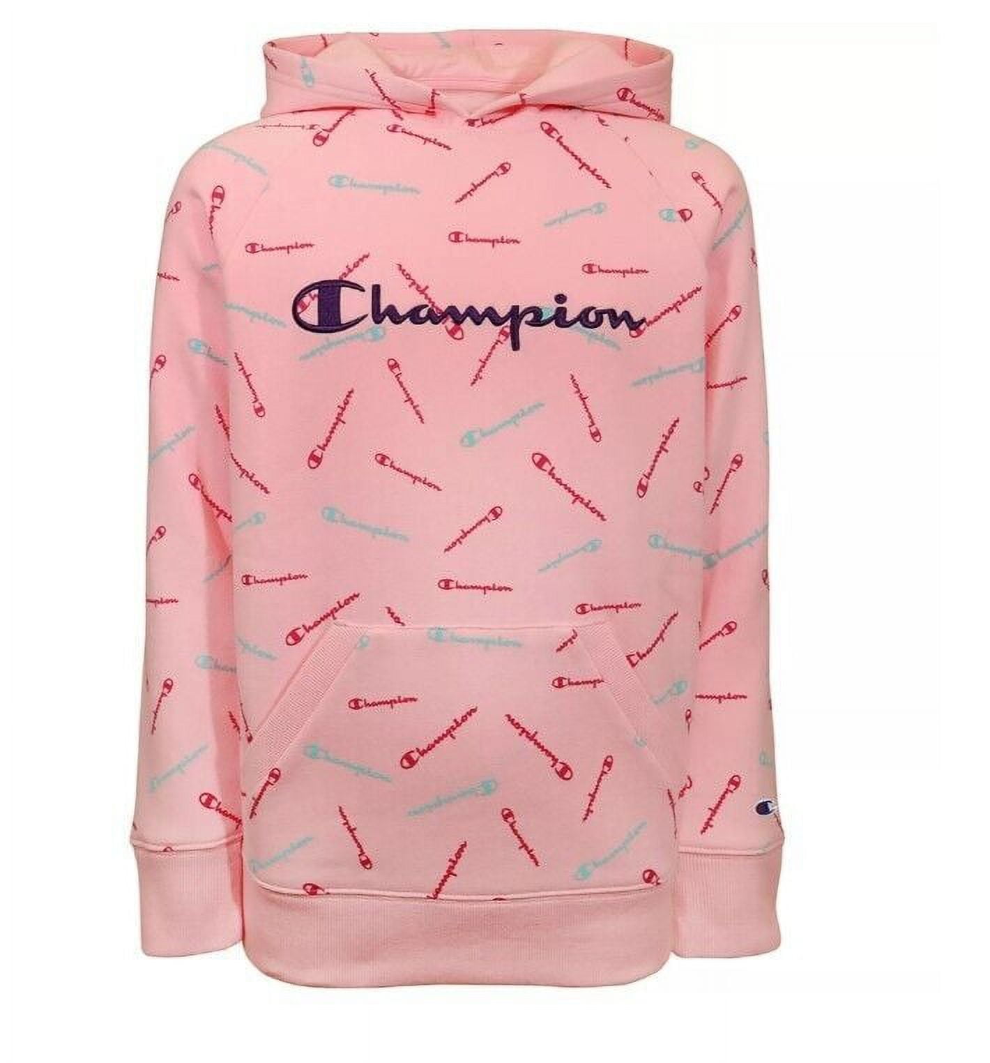 Boys pink champion hoodie new arrivals