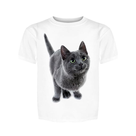 Russian Kitten W/tender Look Tee Boy's -Image by Shutterstock