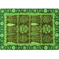 thumbnail image 1 of Ahgly Company Indoor Rectangle Oriental Green Traditional Area Rugs, 5' x 8', 1 of 4