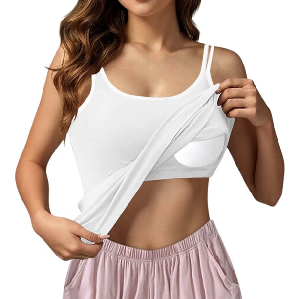 Camiseta sin mangas lisa para mujer: tejido suave y transpirable, prenda informal versátil para primavera/verano, fácil de cuidar.