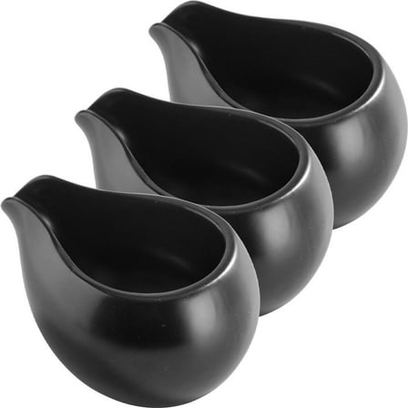 UPOUART 3-Piece Ceramic Jug Set with Round Spout for Home, Kitchen, and Restaurant Use
