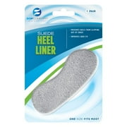Sof Comfort Women's Suede Heel Liners, 1-Pair