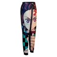 thumbnail image 3 of Demon Slayer Mens Joggers Sweatpants Elastic Waist Casual Athletic Sports Trousers Comfortable Workout Track Pants XL, 3 of 6
