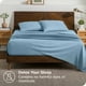 thumbnail image 3 of Juego de fundas de almohada Bare Home Premium 1800 King 20 x 36 azul claro 2 unidades, 3 of 6