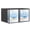 Black-1 inch-12pcs, variant on Comix Basic 2 inch 3 Ring View Binder, 2" O-Ring, 450-Sheet Capacity, Fits Letter Size Paper 6-Pack White