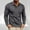 Dark Gray, variant on Eltusu Men's Collared Polo Shirts, Button Pullover Sports Casual Long Sleeve Shirts Dark Gray Size 3XL