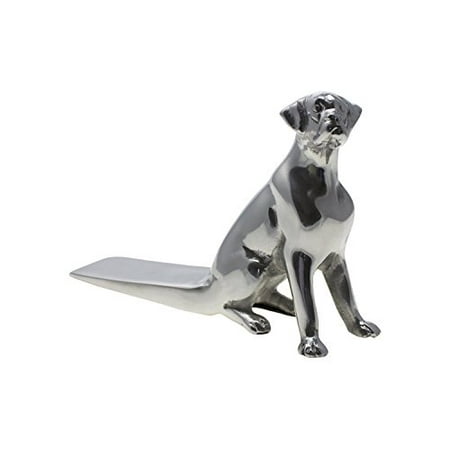 Decorative Dog Door Stopper By Comfify Hand Cast Aluminum Door Stopper Wedge With Anti Scratch Felt Bottom Adorable Vintage Style Ultra Polished
