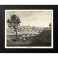 thumbnail image 2 of J. Greig 18x15 Black Modern Framed Museum Art Print Titled - Carlisle Castle, 2 of 5
