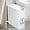 White, variant on 5 Gallon Motion Senor Bathroom Trash Can with Lid, Automatic Garbage Can Touchless, Smart Plastic Waste Basket for Narrow Spaces, Bathroom, Office, Bedroom, Living Room (White)