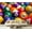 Color2, variant on Peel and Stick Wallpaper Retro Colorful Glossy Pool Game Ball Billiard Modern Billiard Balls Modern Art Wall Mural Decor Self Adhesive and Removable 69in x 98in