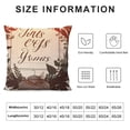thumbnail image 5 of YINGXI Throw Pillow Case Quote Double Sided Decor Pillowcases for Porch Couch Sofa Housewarming Gifts (Beige) 24x24in, 5 of 5