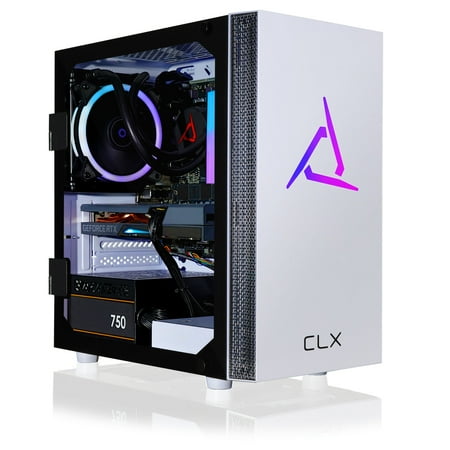 UPC: 0843151111382 | CLX SET Gaming Desktop – Liquid Cooled Intel Core i7 10700F 2.9GHz 8-Core Processor  16GB DDR4 Memory  GeForce RTX 3060 12GB GDDR6 Graphics  500GB SSD  3TB HDD  WiFi  Windows 11 Home 64-bit