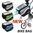 thumbnail image 2 of Bicycle Bag Accessories Waterproof Touch Screen MTB Frame Front Tube Storage Mountain Road, 2 of 13