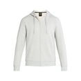 thumbnail image 5 of Athletic Works Men's and Big Men's Fleece Zip Hoodie Sweatshirt, Size S-5XLT, 5 of 5