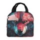 thumbnail image 1 of Balery Red Flame Wolf Head Bolsa de Almuerzo Aislada – Caja de Almuerzo con Papel de Aluminio Grueso, Mantiene la Comida Fresca por 4 Horas, 1 of 8