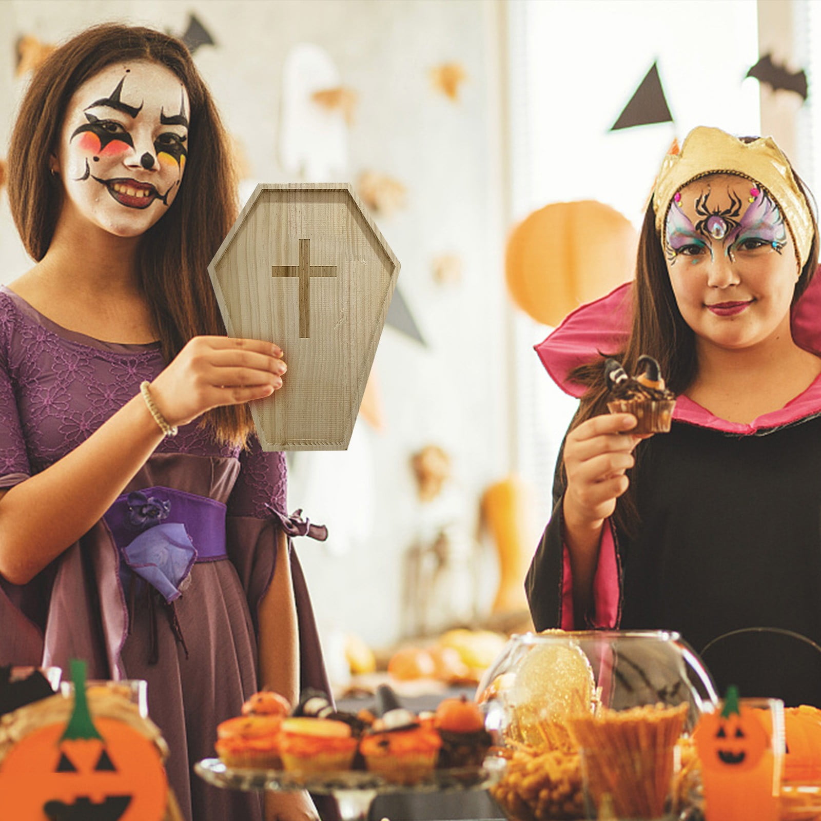 Halloween Gift Pumpkin Wooden Dinner - Walmart.ca