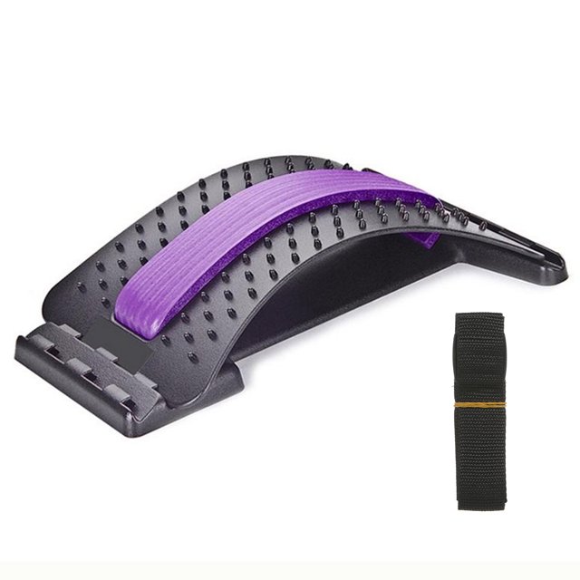 Back Support Posture Corrector Lumbar Stretching Corrector Cervical Vertebra Stretching Massager for Home Use