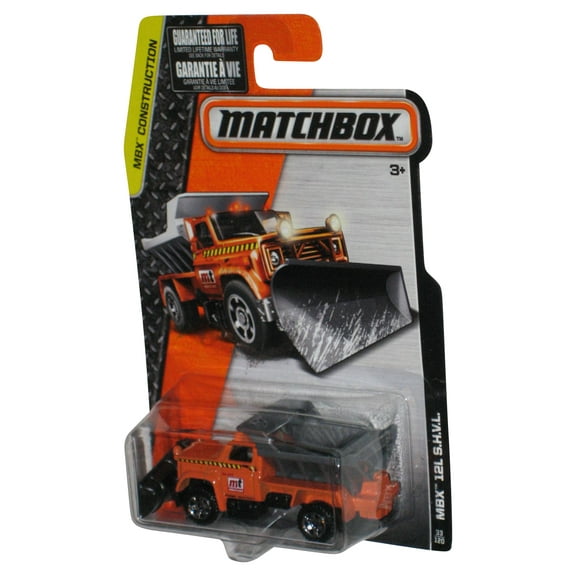 Matchbox MBX 12L S.H.V.L. Orange & Gray Construction Toy 33/120